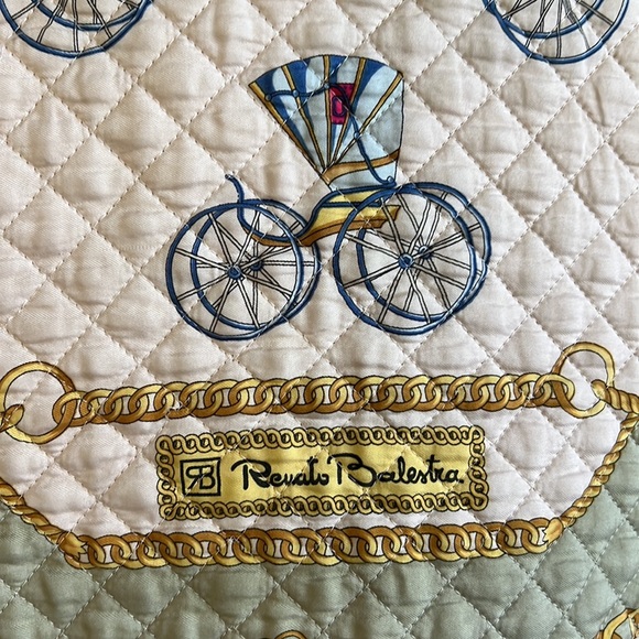 Revato Balestra Quilted Vest Silk Made in Italy - Picture 2 of 7